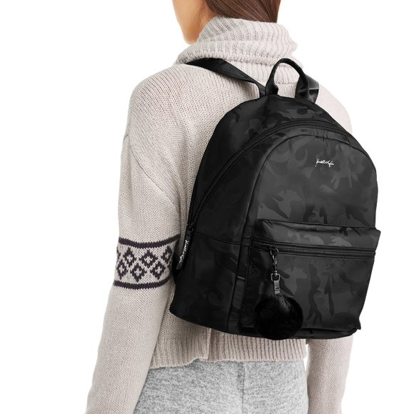 Bags | Kylie For Walmart Large Backpack With Pom | Poshmark display picture 3